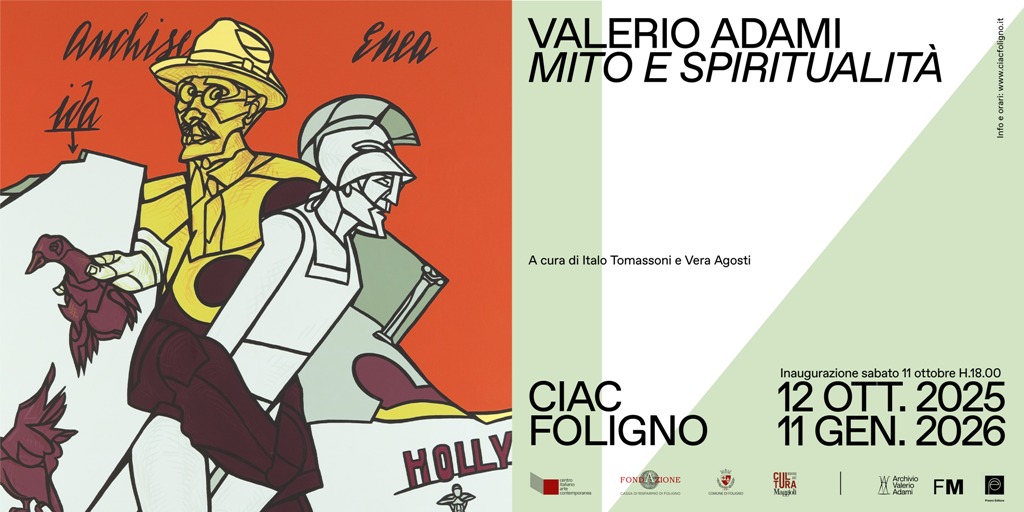 Poster of Valerio Adami. Mito e spiritualità in Foligno